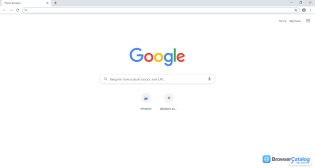 Chromium — Главный экран