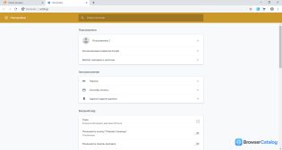 Elements Browser — Настройки браузера