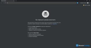 Elements Browser — Режим инкогнито