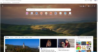 Microsoft Edge — Новая вкладка