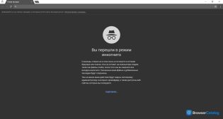 Orbitum — Режим инкогнито