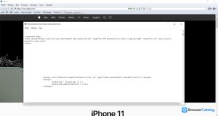 Safari — Просмотр кода страницы